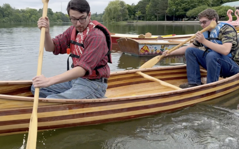 240611-WKBW - 'It’s wonderful, it’s magical' Student-built boats set sail on Hoyt Lake